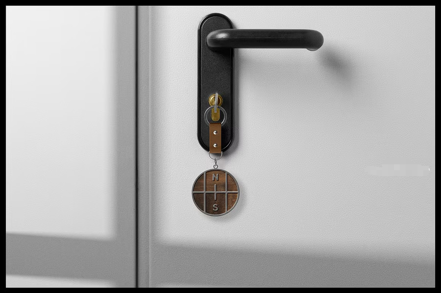 图片[7]-金属钥匙扣吊坠定制设计展示样机【1110】-procreatechahua