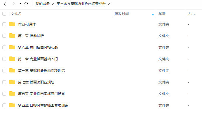 图片[1]-李三金零基础职业插画师养成班 2022【1115】-procreatechahua