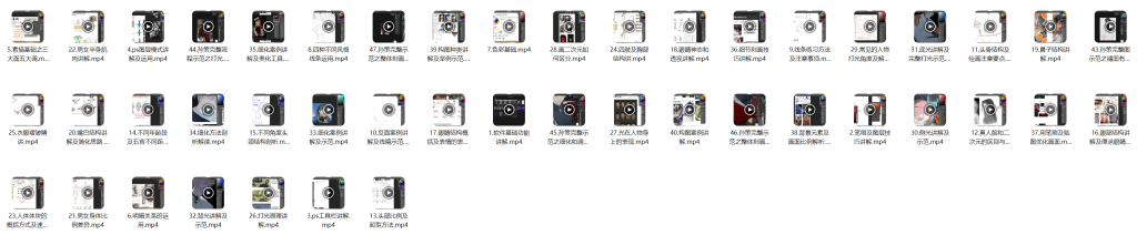 图片[2]-香菜炒肉日系伪厚涂基础系统课 第3期 2023 【1130】-procreatechahua