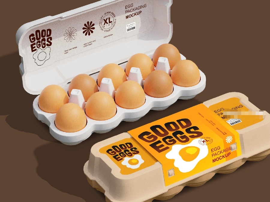图片[5]-环保鸡蛋包装盒psd样机素材【1132】-procreatechahua