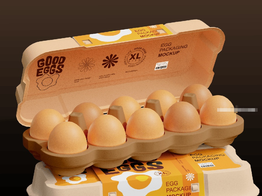 图片[6]-环保鸡蛋包装盒psd样机素材【1132】-procreatechahua