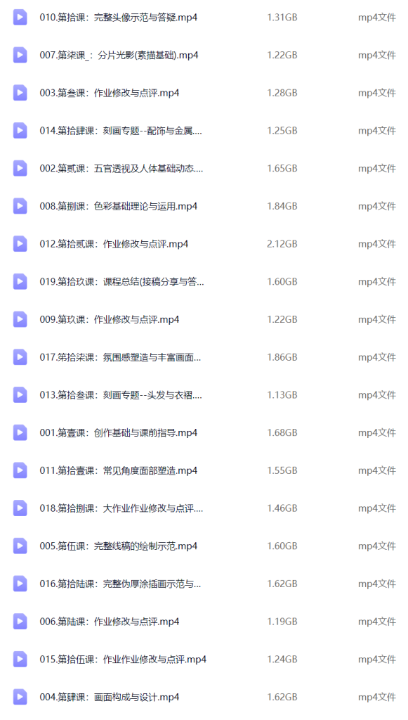 图片[1]-茶也子伪厚涂角色氛围插画系统课 第2期 2024 【1133】-procreatechahua