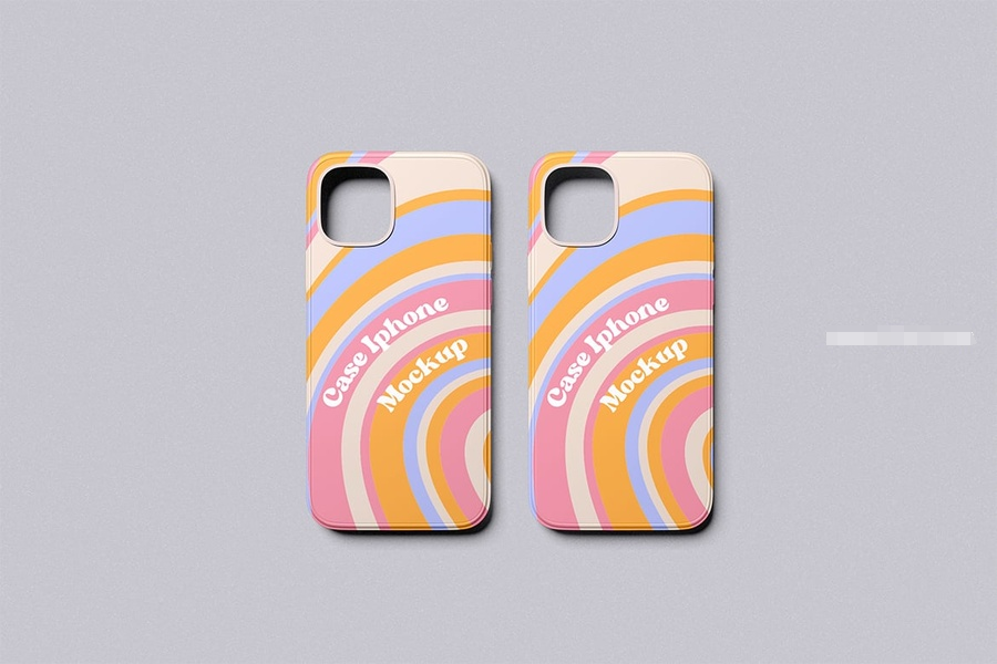 图片[4]-4款苹果iPhone手机壳图案定制设计展示psd样机素材【1139】-procreatechahua