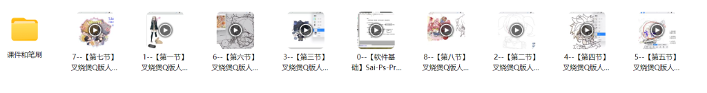 图片[2]-土味叉烧煲可爱Q版人物与色彩团练 2024 【1135】-procreatechahua
