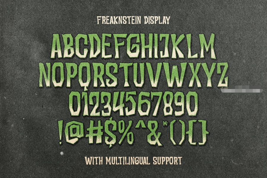 图片[9]-独特恐怖风格的万圣节英文字体【1149】-procreatechahua