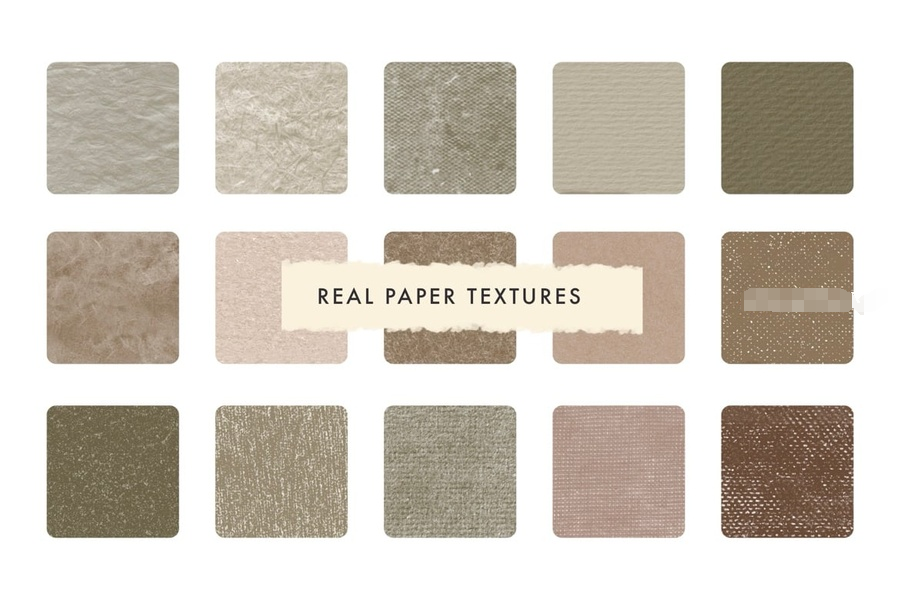 图片[4]-27张高品质的纸张纹理procreate笔刷素材【1164】-procreatechahua