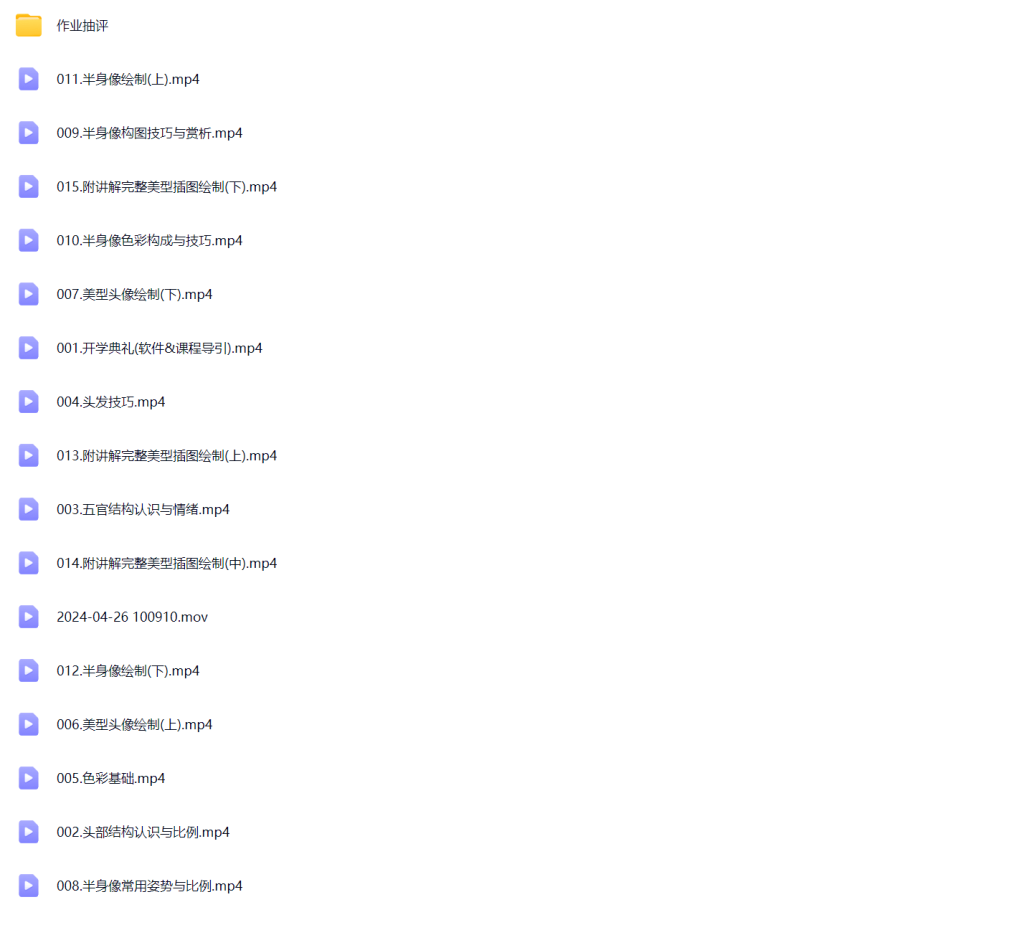 图片[2]-梦游指甲盖 美型角色＆绚丽色彩插画班 procreate 2024 第一期 【1165】-procreatechahua