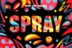 漆效果的数字艺术创作procreate笔刷【1177】-procreatechahua