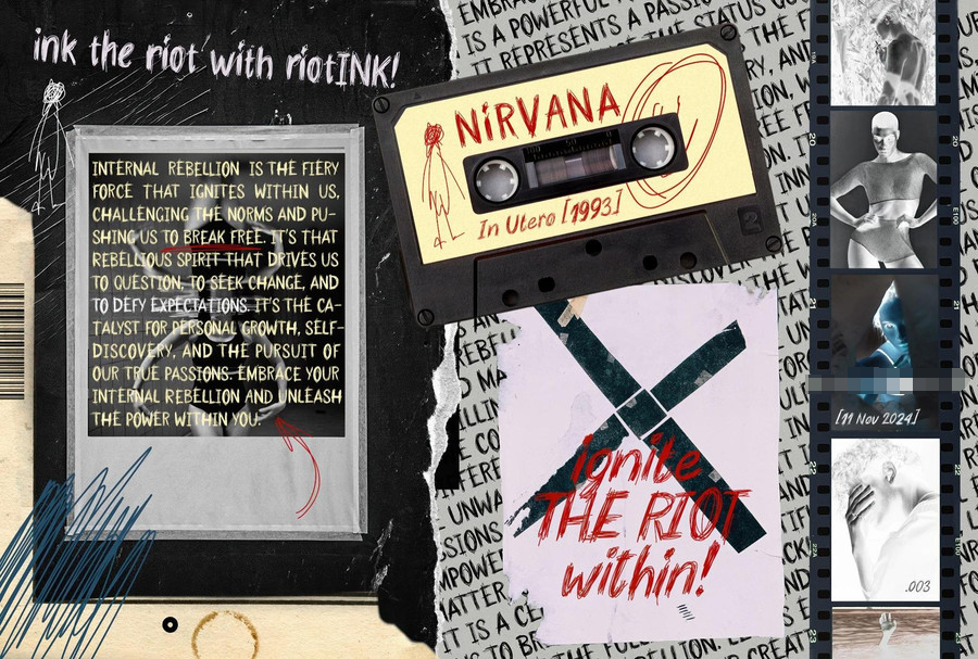 图片[3]-混乱潦草线条的手写涂鸦英文字体【1185】-procreatechahua