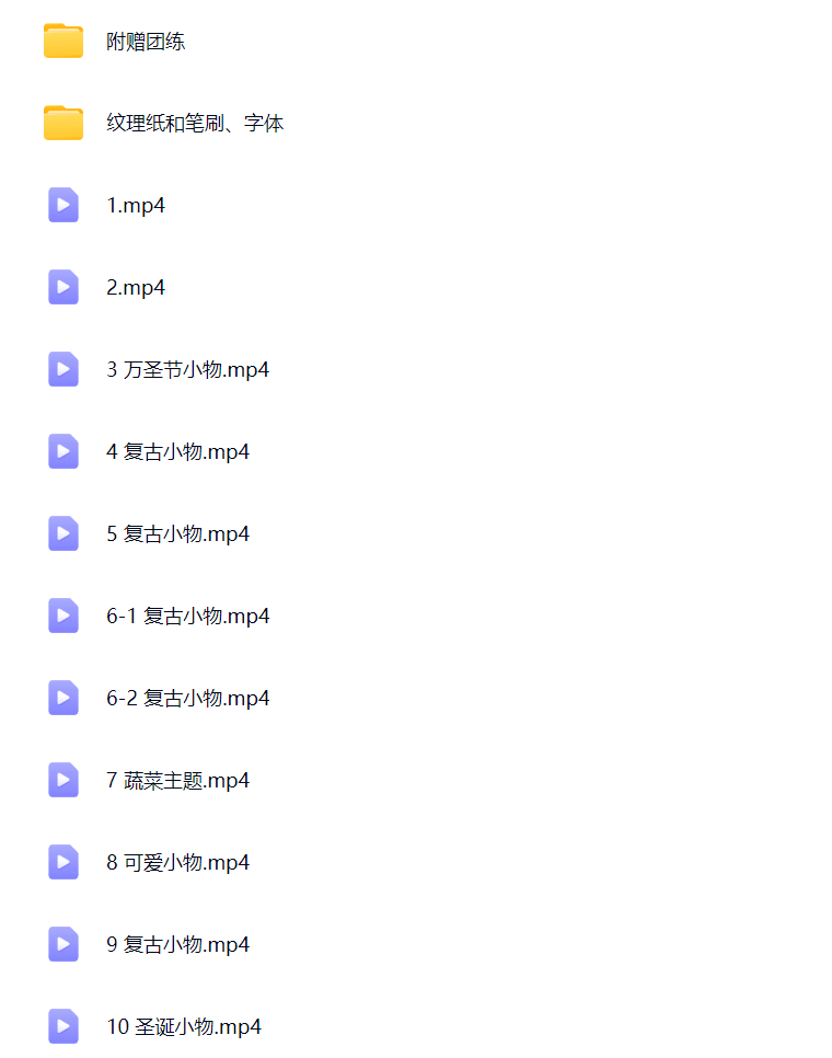 图片[1]-画画的希妈复古肌理课第1期2024【1206】-procreatechahua