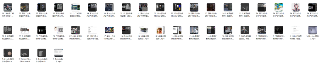 图片[2]-虫叮十四3D辅助商业应用第十一期网络课 Blender+PS【1198】-procreatechahua