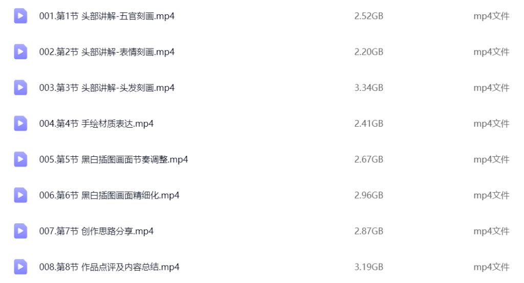 图片[1]-红鱿鱼精致黑白手绘插画班2025【1217】-procreatechahua