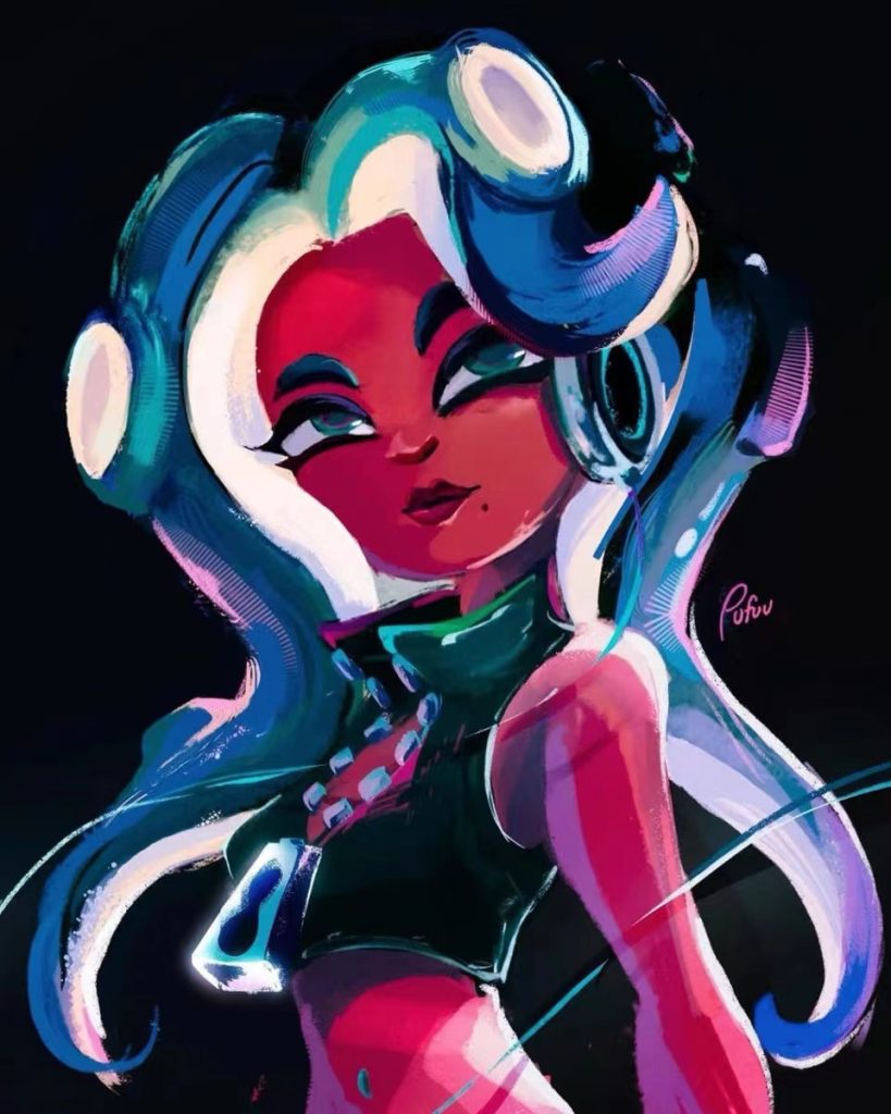 图片[5]-Splatoon插画师 插画质感纹理肌理手绘颗粒pro和ps笔刷【1218】-procreatechahua