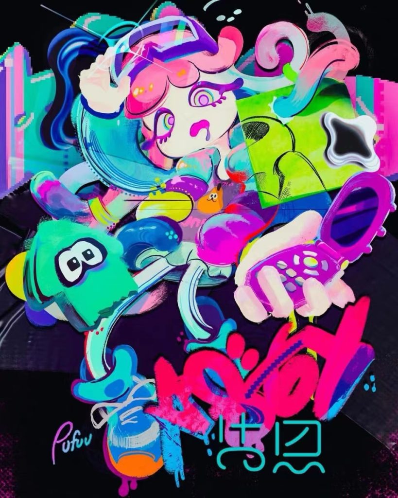 图片[3]-Splatoon插画师 插画质感纹理肌理手绘颗粒pro和ps笔刷【1218】-procreatechahua