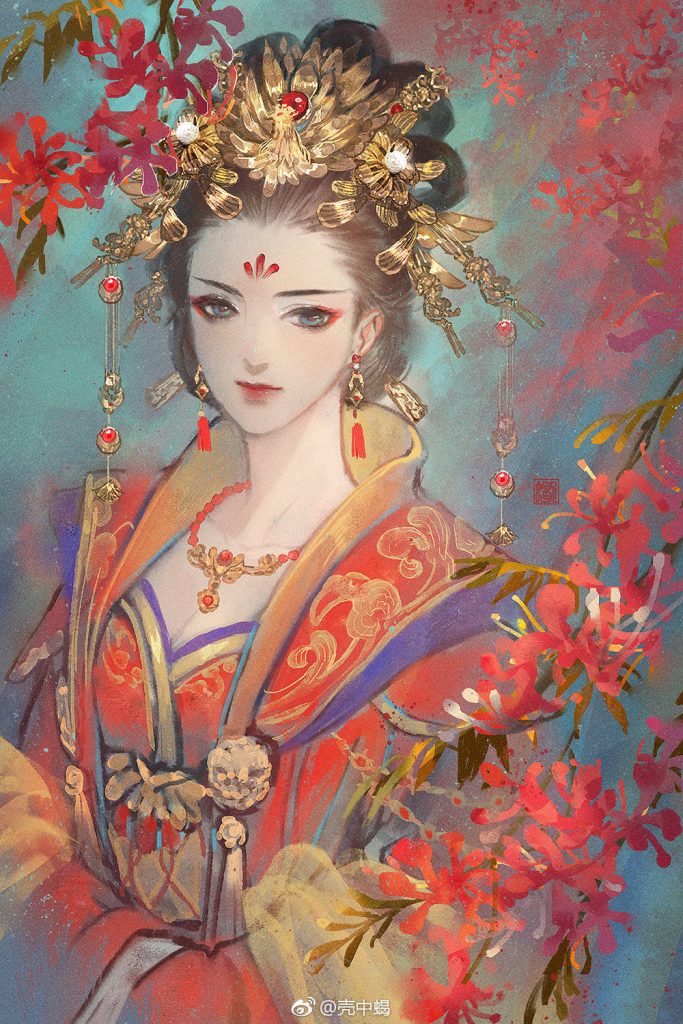 图片[4]-壳中蝎水墨古风插画第五期【1212】-procreatechahua