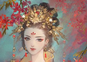 壳中蝎水墨古风插画第五期【1212】-procreatechahua