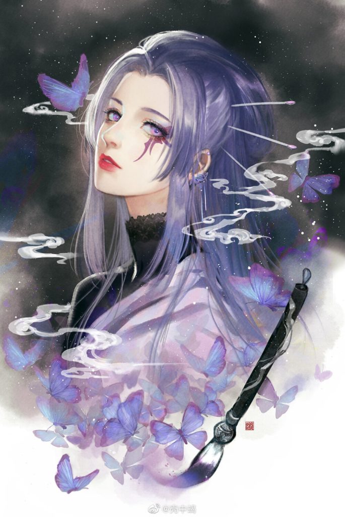 图片[5]-壳中蝎水墨古风插画第五期【1212】-procreatechahua