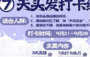 念萦墨葵七天头发打卡练习2025【1261】-procreatechahua