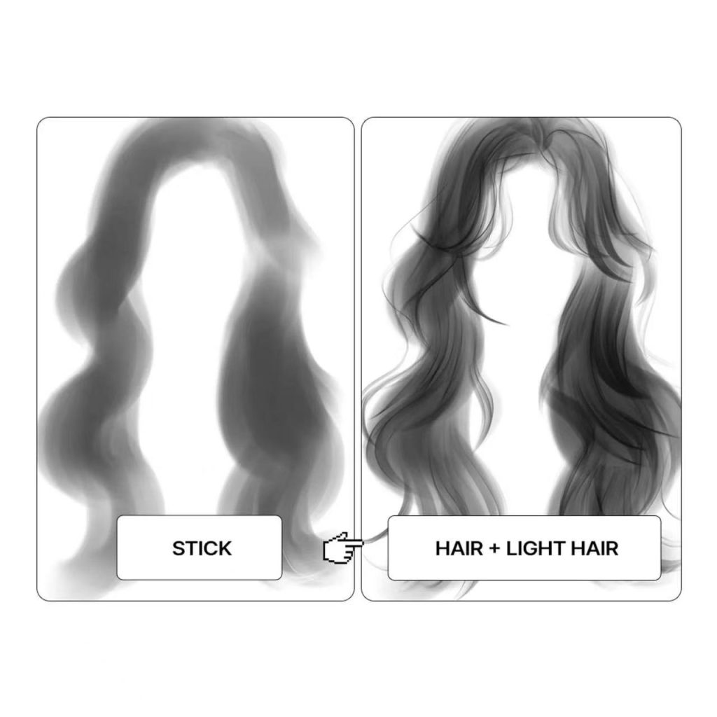 图片[9]-插画师heayoon的人像纹理肌理procreate笔刷【1268】-procreatechahua