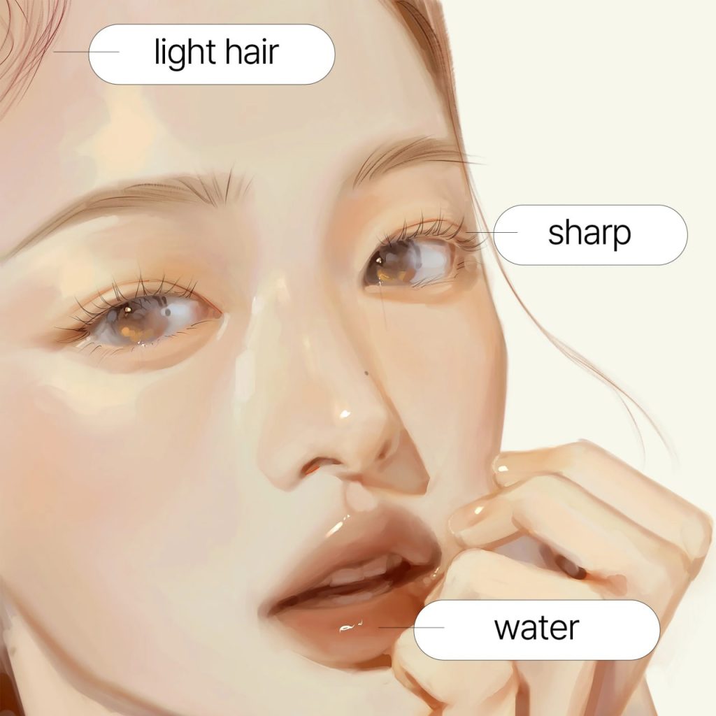 图片[1]-插画师heayoon的人像纹理肌理procreate笔刷【1268】-procreatechahua